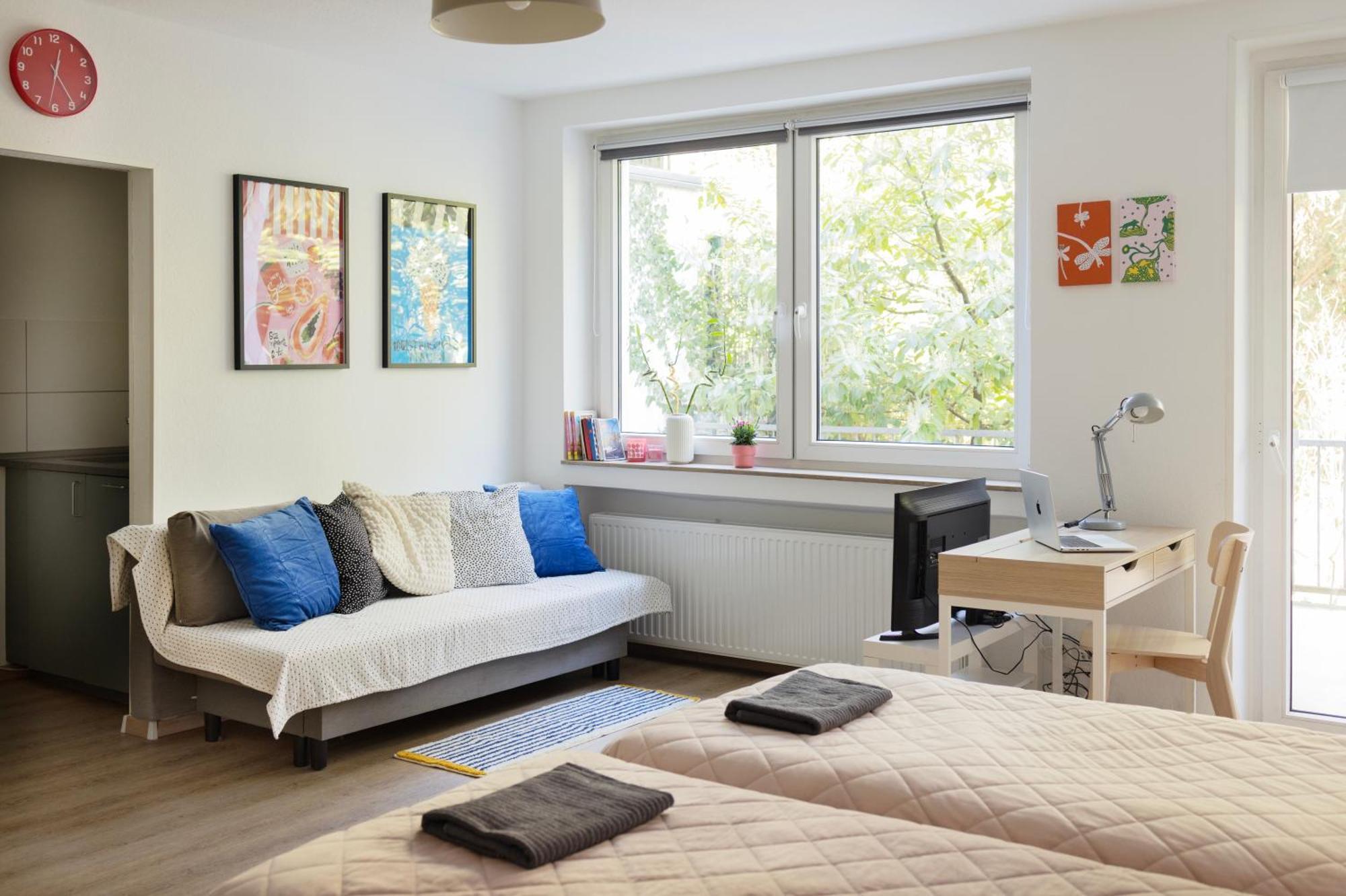 Central Apartment With Terrace And A Free Parking Duisburg Exterior photo